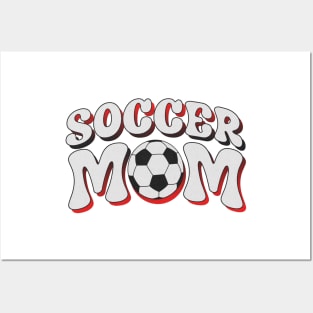 Soccer Mom Halftone Retro Posters and Art